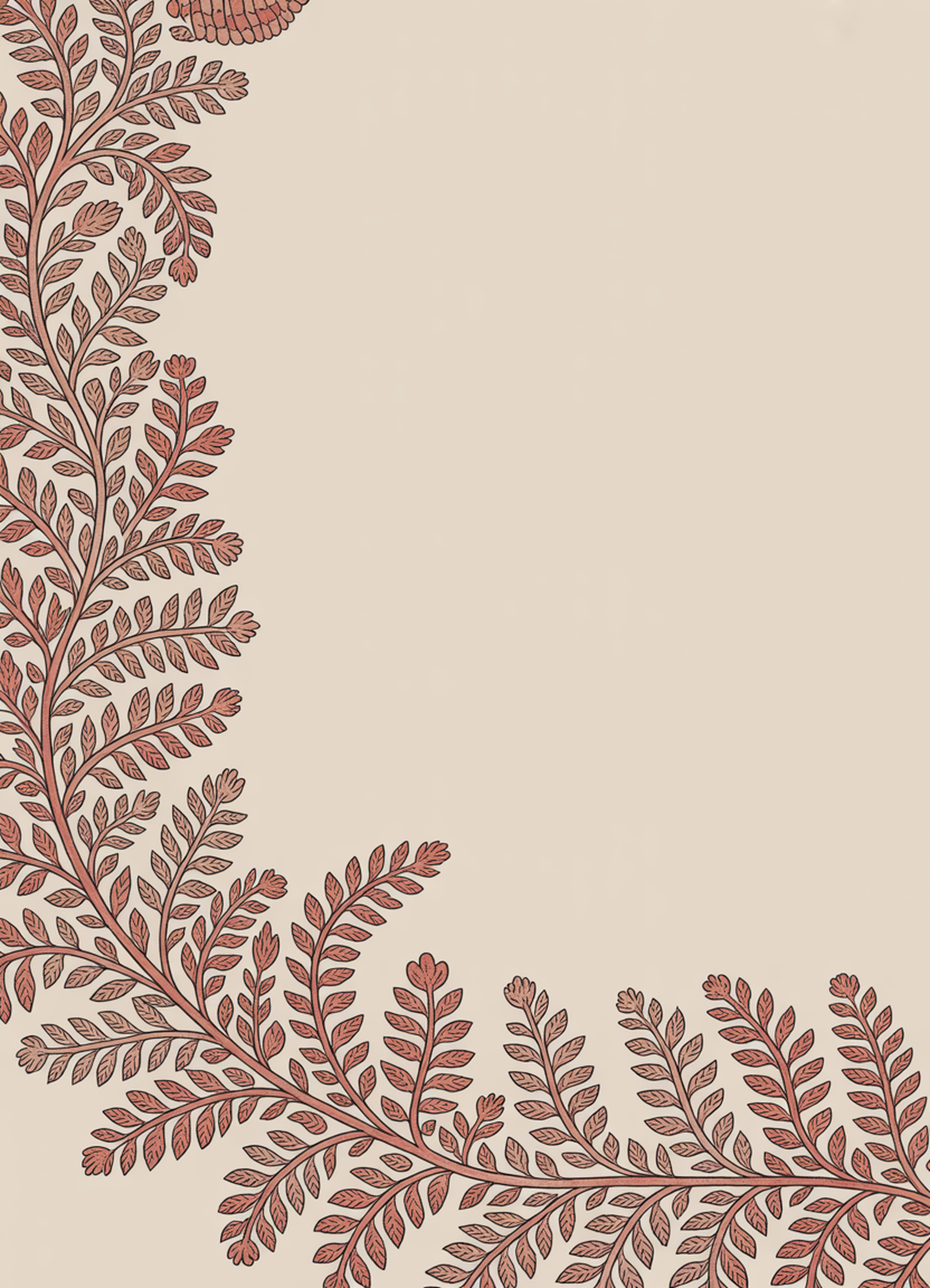 Paisley Kalamkari I