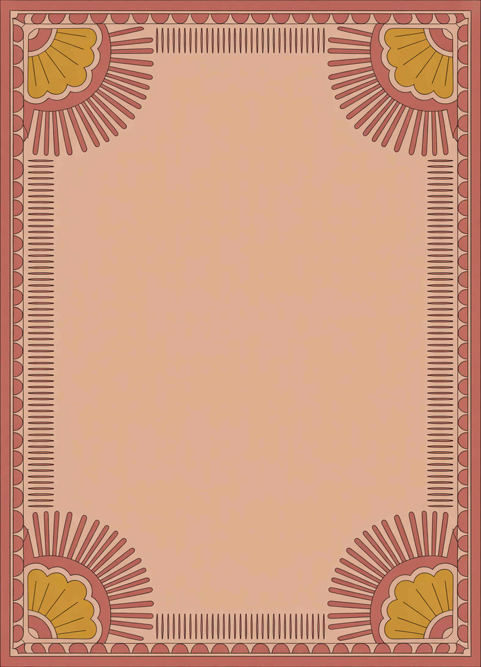 Pattachitra Sunburst