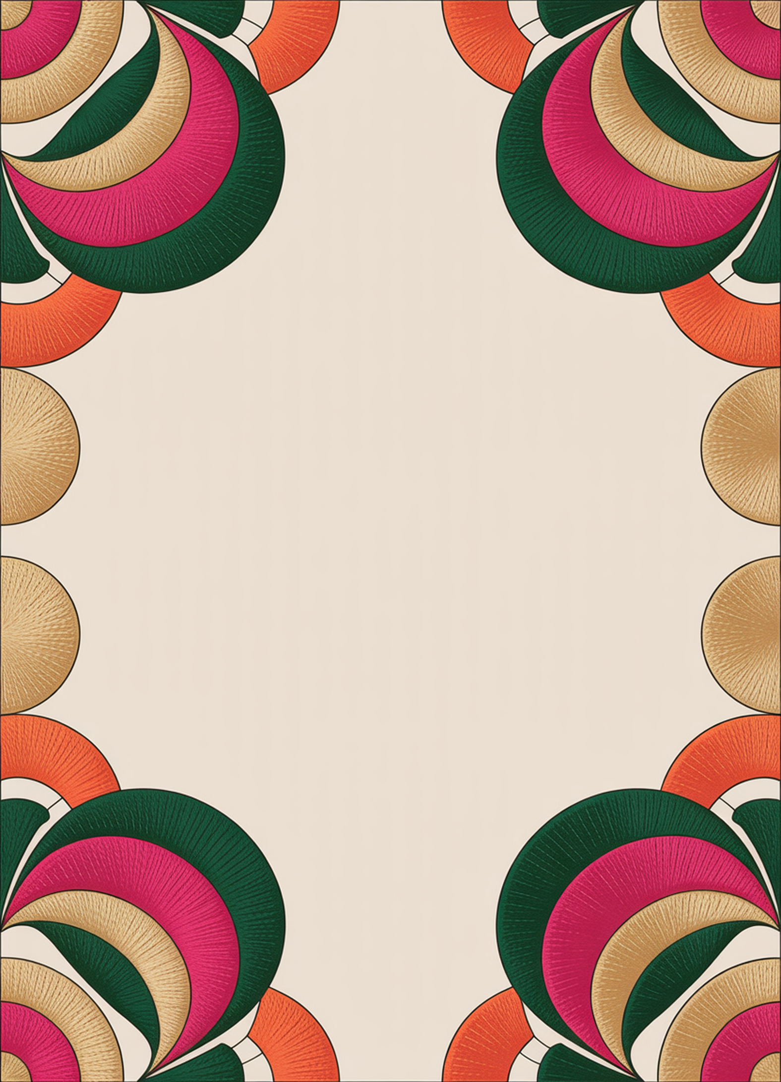 Phulkari Ivory III